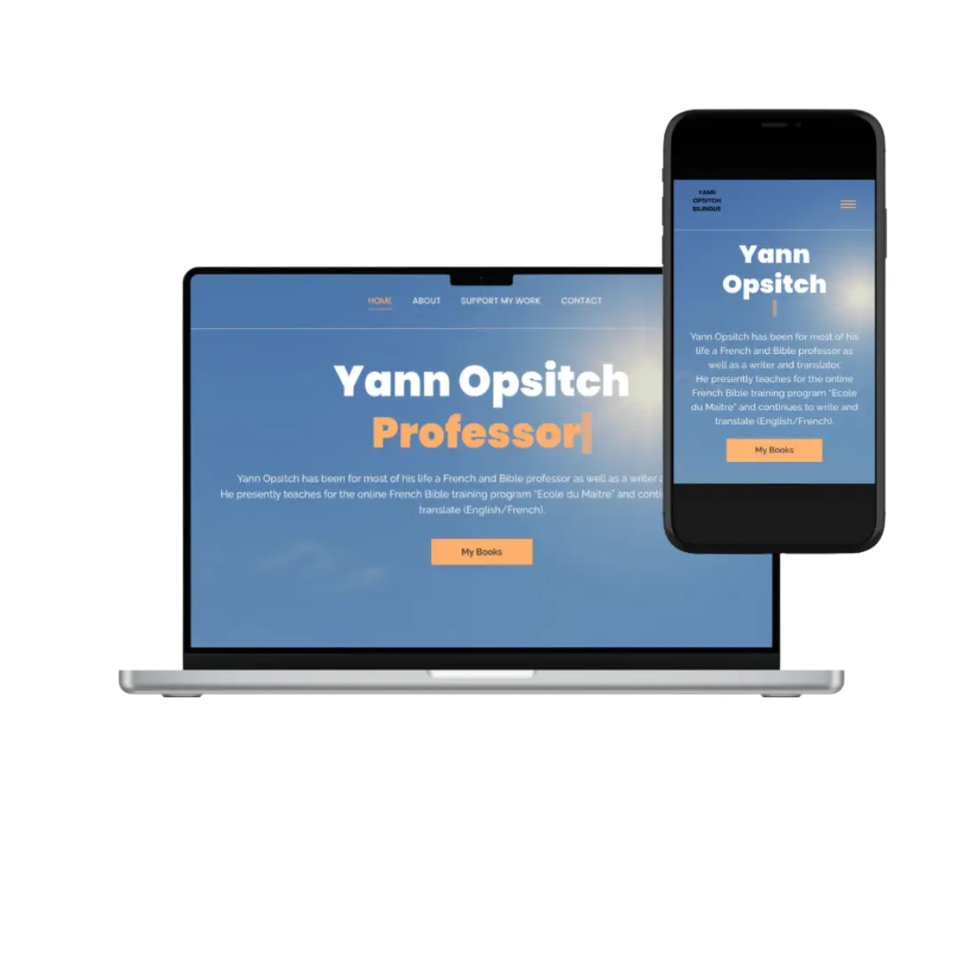 Yann Opsitch - Site web
