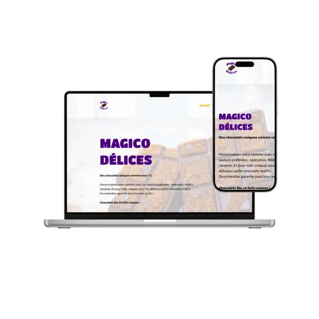 Site e-commerce - Magico Délices