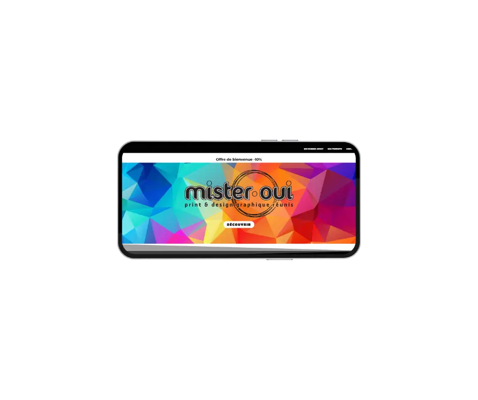 Site One Page - Mister-Oui
